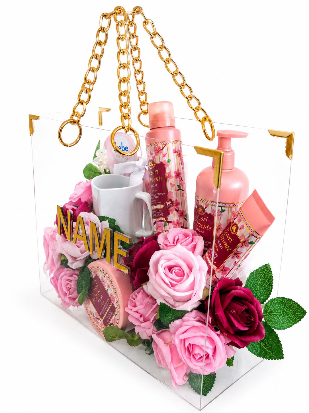 Deluxe-Blumen-Tasche