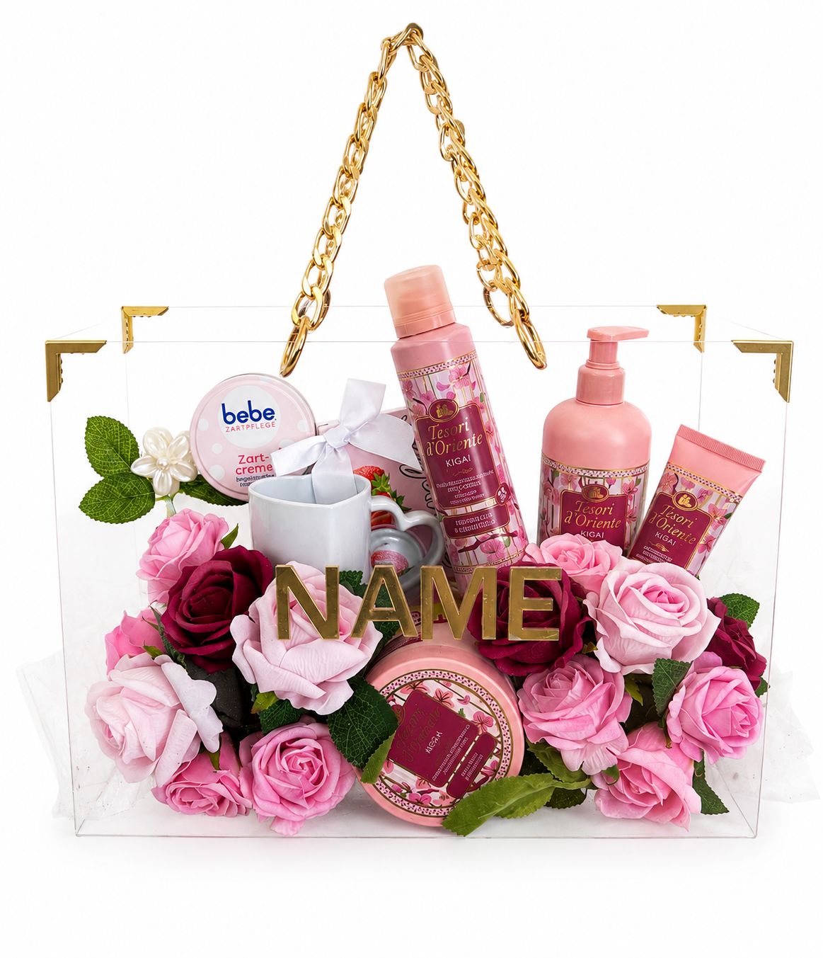 Deluxe-Blumen-Tasche