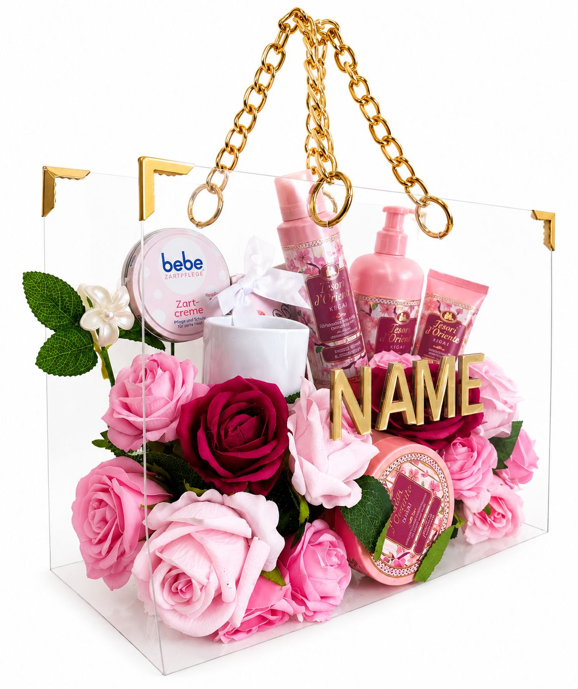 Deluxe-Blumen-Tasche